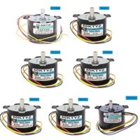 Động cơ đồng bộ nam châm vĩnh cửu PCF * 50KTYZ AC220V 2 5-50R Min Động cơ giảm tốc tốc tốc độ thấp có thể điều khiển Tích cực Ne