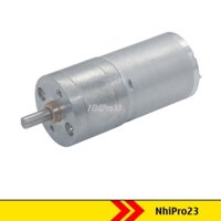 Động cơ giảm tốc 12V JGA25-370 tốc độ 60rpm 280rpm 620rpm tùy chọn