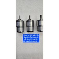 Động cơ giảm tốc 520 điện áp 12v siêu khỏe