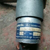 động cơ giảm tốc dc24v tháo máy 75 vòng /phút