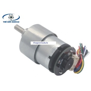 Động cơ giảm tốc Encoder JGB37-520 12V333RPM