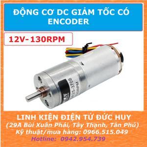 Động cơ giảm tốc GA25 370 12V 130rpm