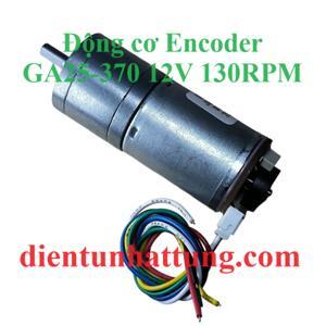 Động cơ giảm tốc GA25 370 12V 130rpm