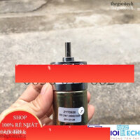 Động cơ giảm tốc ZGB37RG DC12V-24V 35/85/550 vòng/phút, trục 6.35mm