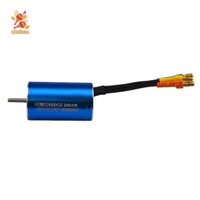 Động cơ không cảm biến màu xanh Simhoa 2845 3100KV cho xe tải RC Mô hình thuyền bánh xích