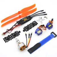 Động Cơ Không Chổi Than A2212 2212 2200KV 1400KV 1000KV 30A 40A / 40A BLheli ESC SG90 9G Micro Servo 6035 Cho Máy Bay Trực Thăng Điều Khiển Từ Xa