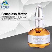 Động Cơ Không Chổi Than Dxw A2208 1800kv 2-3s Cho Máy Bay Điều Khiển Từ Xa