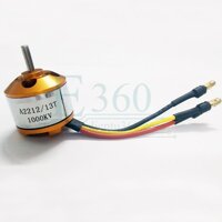 Động cơ không chổi than a2212/13t 1000kv (kèm đầu đạn, giắc chuối)