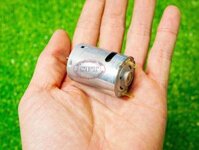 Động cơ motor 380 DC 6v-12v, motor RS-380SH đít sắt