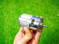 Động cơ motor 775 12v-24v DC, động cơ 775 trục kép 2 đầu trục