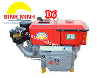 Động cơ nổ Diesel D6 ( Làm mát bằng gió)  Thông số kỹ thuật