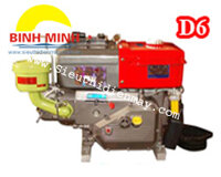 Động cơ nổ Diesel D6(Làm mát bằng nước)  Thông số kỹ thuật