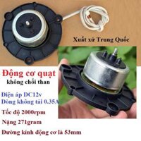 Động cơ quạt DC24v-36v Nidec - Nhật Bản - 12v-2000rpm
