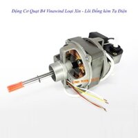 Động Cơ Quạt Điện Hữu Thành B4  - Loại Xịn 220V Lõi Đồng Kèm Tụ Điện