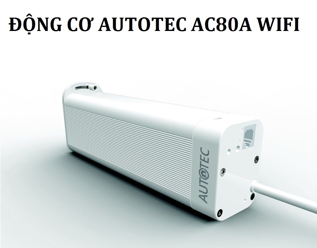Động cơ rèm vải Autotec AC80A - wifi
