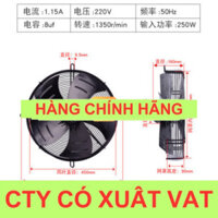 Động Cơ Rôto Kho Lạnh Quạt Ngưng Tụ Quạt Hướng Trục YWF4D-450S TP  Oder