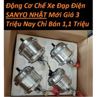 Động cơ SANYO NHẬT SẢN XUẤT CHO GIANT- LẮP BÁNH TRƯỚC, chuyên chế xe đạp thường thành xe đạp điện NAMHP