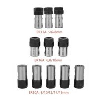 Động Cơ Trục Collet Chuck ER11 ER16 ER20 A 5-16mm Thanh Nối Dài Toolholder CNC