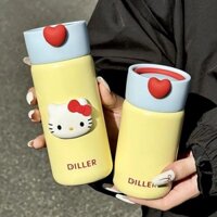 [Dòng cốc] [Tùy chọn đầy màu sắc] Cốc trà hoa tiện dụng dành cho bé gái Thời trang nhỏ Cốc giữ nhiệt dễ thương Giá trị cao Cốc giữ nhiệt dễ thương dành cho học sinh Phong cách Cốc tiện dụng di động