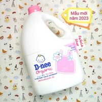 [ĐỐNG ĐA, HN - HỎA TỐC] Nước giặt / xả D-NEE dnee Thái Lan can 3000ml trắng hồng tím xanh trẻ em baby new born neo dni