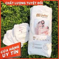 ĐỒNG GIÁ Combo 50 bỉm quần Mijuku M/L/XL/XXL/XXXL