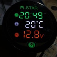 Đồng hồ 3 chức năng báo Vol+nhiệt độ+giớ