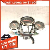 Đồng hồ 3 cốc, có báo km báo xăng,báo bình điện
