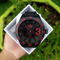 Đồng hồ adidas Black Red New Burgh Case Size 48mm unisex