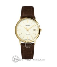 Đồng hồ Adriatica A1243.1211Q - Nam - Kính Sapphire - Quartz (Pin) Dây Da - Chính Hãng - Size 38.5mm