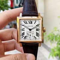 Đồng Hồ Agelocer Codex 3302D2 Rose Gold Mặt Vuông Chính Hãng 35mm