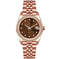 ĐỒNG HỒ ALEXANDER FERROS NỮ 8222R/08 – QUARTZ (PIN) – DÂY VÀNG HỒNG – SAPPHIRE – 5ATM – 31MM