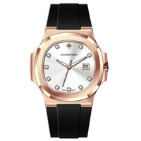 ĐỒNG HỒ ALEXANDER FERROS NỮ 6342R-02 – QUARTZ (PIN) – DÂY CAO SU – SAPPHIRE – 5ATM – 32MM