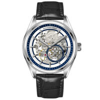 ĐỒNG HỒ ALEXANDER FERROS Skeleton NAM 9262S-05 – AUTOMATIC (CƠ) – DÂY DA – SAPPHIRE – 5ATM – 40MM