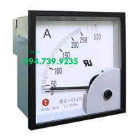 Đồng hồ Ampe 250/5A - Đồng Hồ Tủ Điện AC 96x96 - Đồng Hồ Ampe 250A - Ampe kế Taiwan Meter