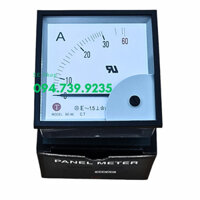 Đồng hồ Ampe 30A AC - Đồng Hồ Tủ Điện AC 96x96 - Đồng Hồ Ampe 30A Trực Tiếp - Ampe kế Taiwan Meter