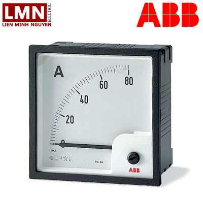 Đồng hồ Ampe ABB AMT2-A2/96
