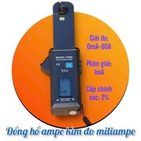 Đồng hồ ampe kìm đo dòng miliampe