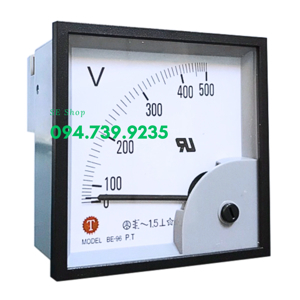 Đồng hồ Ampe Taiwan BE-96-500V