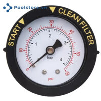 Đồng Hồ Áp Cho Bộ Lọc Van Hông (Side) 60PSI Pentair