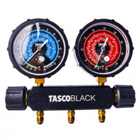 Đồng hồ áp suất Tasco TB120RS dùng để đo áp suất gas R22, R134A, R404A, R448A trong ngành lạnh