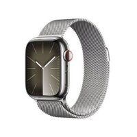 Đồng hồ Apple Watch Series 9 45mm (GPS + Cellular) Viền thép không gỉ - Dây Milanese
