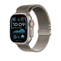 Đồng hồ Apple Watch Ultra 2 (2024) 49mm (GPS+LTE) Natural Titanium Case with Natural Titanium Milanese Loop - M (MX5R3)