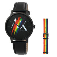 Đồng Hồ Armani Exchange Cayde Rainbow Quartz (máy pin) Mặt Số Đen AX7120 (Nam) Chính Hãng