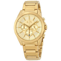 Đồng Hồ Armani Exchange Chronograph Mặt Vàng Gold AX2602 (Nam) Chính Hãng