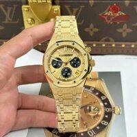 Đồng Hồ Audemars Piguet Royal Oak Chronograph 26240BA Frosted Yellow Gold Mặt Số Vàng Replica 1:1 APS 41mm
