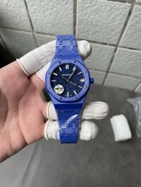 Đồng Hồ Audemars Piguet Royal Oak 15500 Vỏ Gốm Xanh Mặt Số Bầu Trời Sao Replica 1:1 APSF 41mm