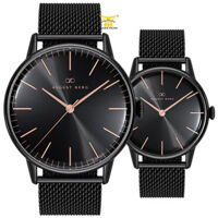 ĐỒNG HỒ AUGUST BERG CẶP ĐÔI – 10240F01MBK VÀ 10232F01MBK- DÂY MESH – SAPPHIRE – SERENITY NOIR BLACK