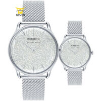 ĐỒNG HỒ AUGUST BERG CẶP ĐÔI M1WB0538E20MSL VÀ M1WB0530E20MSL MORRIS & CO – DÂY MESH – KÍNH SAPPHIRE – 5ATM