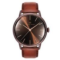 ĐỒNG HỒ AUGUST BERG – NAM – SERENITY CUPPA BROWN – 10240C07LBN11 – DÂY DA – SAPPHIRE – 5ATM – 40MM