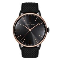 ĐỒNG HỒ AUGUST BERG – NAM – SERENITY NOIR BLACK – 10240G01VBK – DÂY PERLON – SAPPHIRE – 5ATM – 40MM